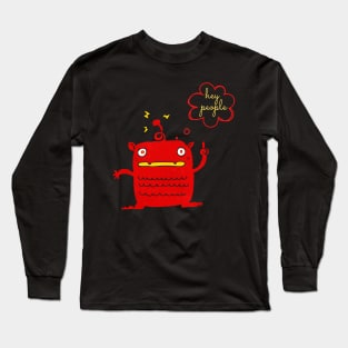 Outer Space (hey people) shirt styles for you. Long Sleeve T-Shirt